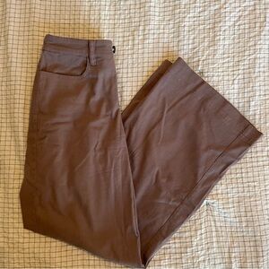 Pact Stretch Twill Wide Leg Pant